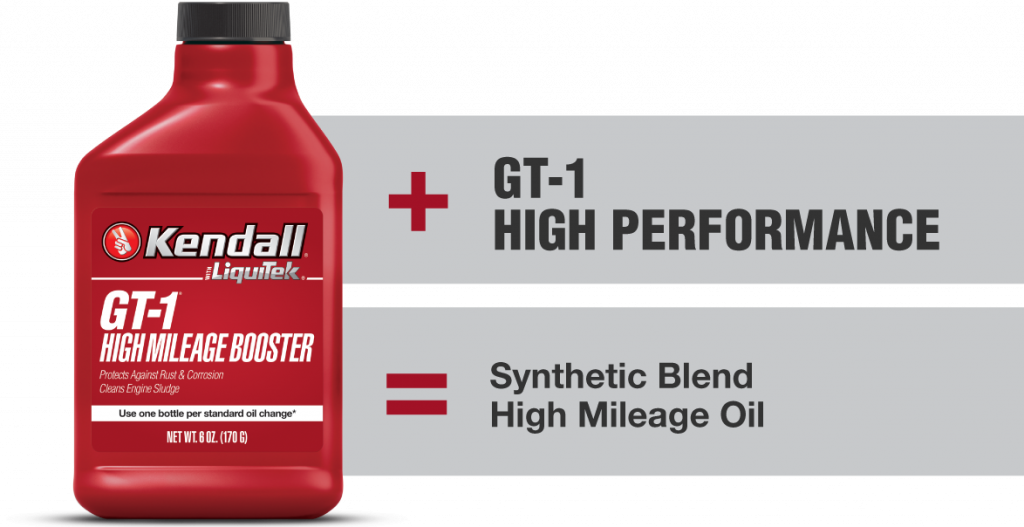 GT-1 High Performance - Synthetic Blend High Mileage Oil
